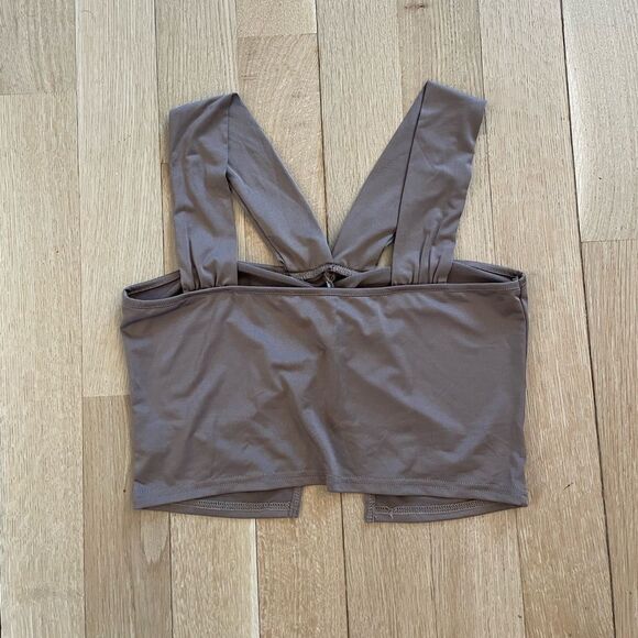 Brown crop top from Shein - Picture 3 of 5